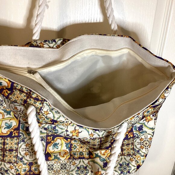 Bailey 44 Women's Strapless Striped Summer Dress + Sorrento Italia Beach Bag - Picture 4 of 11